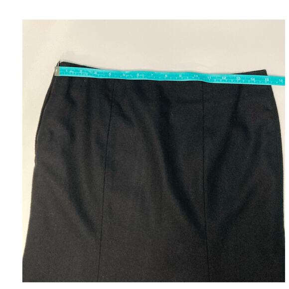 GAP Women’s Size 6 Stretch Fit Wool Blend Black Trumpet Pencil Skirt - Picture 5 of 7